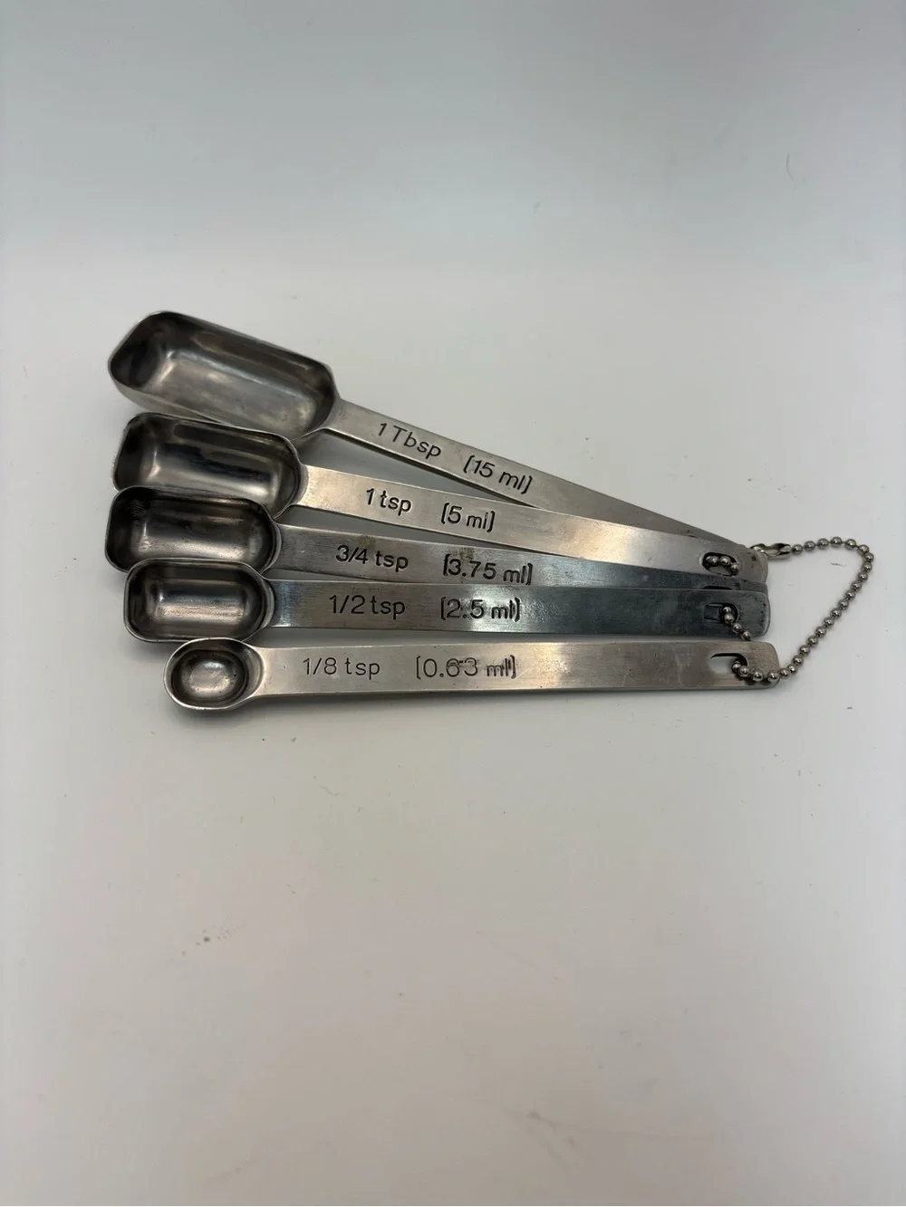 AMCO Houseworks Measuring Spoon Set - Silver